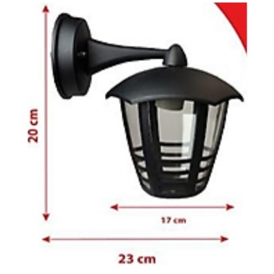 Farol metalico para pared decorativo